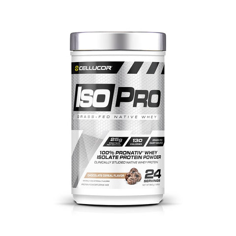 Cellucor - IsoPro Native Whey Chocolate Cereal Flavor - 24 Servings