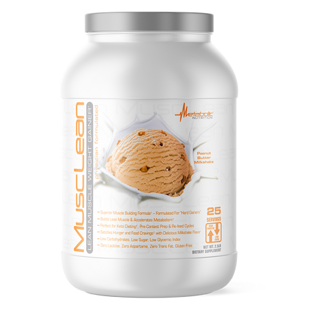 Metabolic Nutrition - MUSCLEAN Peanut Butter Shake - 2.5 Lb