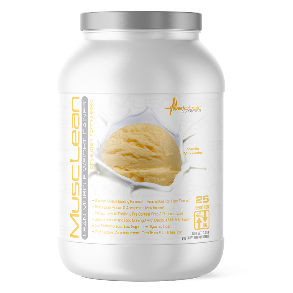 Metabolic Nutrition - MUSCLEAN Vanilla Shake - 2.5 Lb