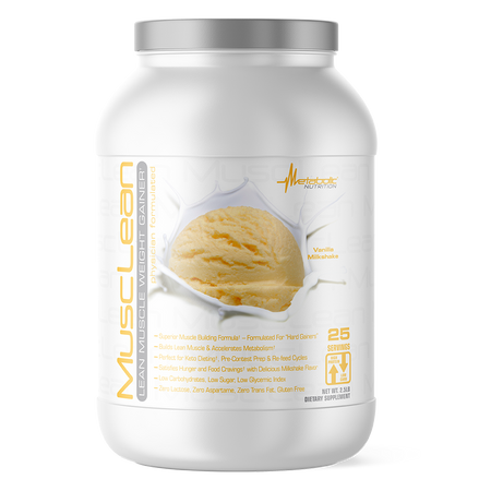 Metabolic Nutrition - MUSCLEAN Vanilla Shake - 2.5 Lb