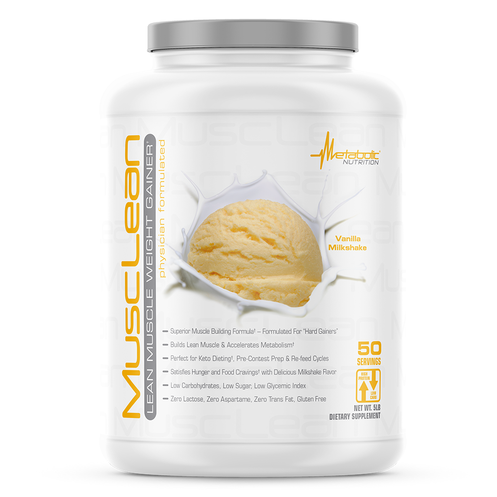 Metabolic Nutrition - MUSCLEAN Vanilla Shake - 5 Lb