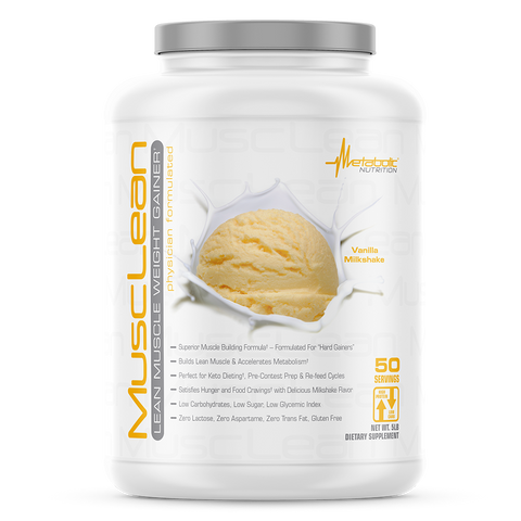 Metabolic Nutrition - MUSCLEAN Vanilla Shake - 5 Lb