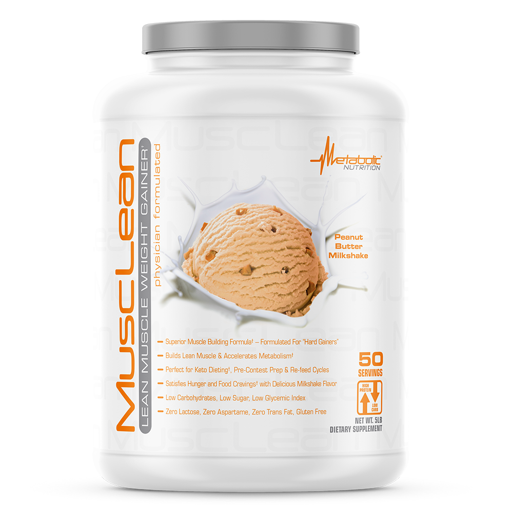 Metabolic Nutrition - MUSCLEAN Peanut Butter Shake - 5 Lb