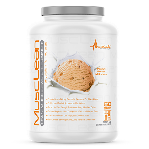 Metabolic Nutrition - MUSCLEAN Peanut Butter Shake - 5 Lb