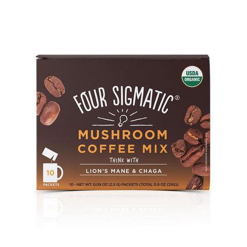 Four Sigmatic - Instant Lion's Mane On-The-Go Mushroom Beverage Bags - 20 Ct