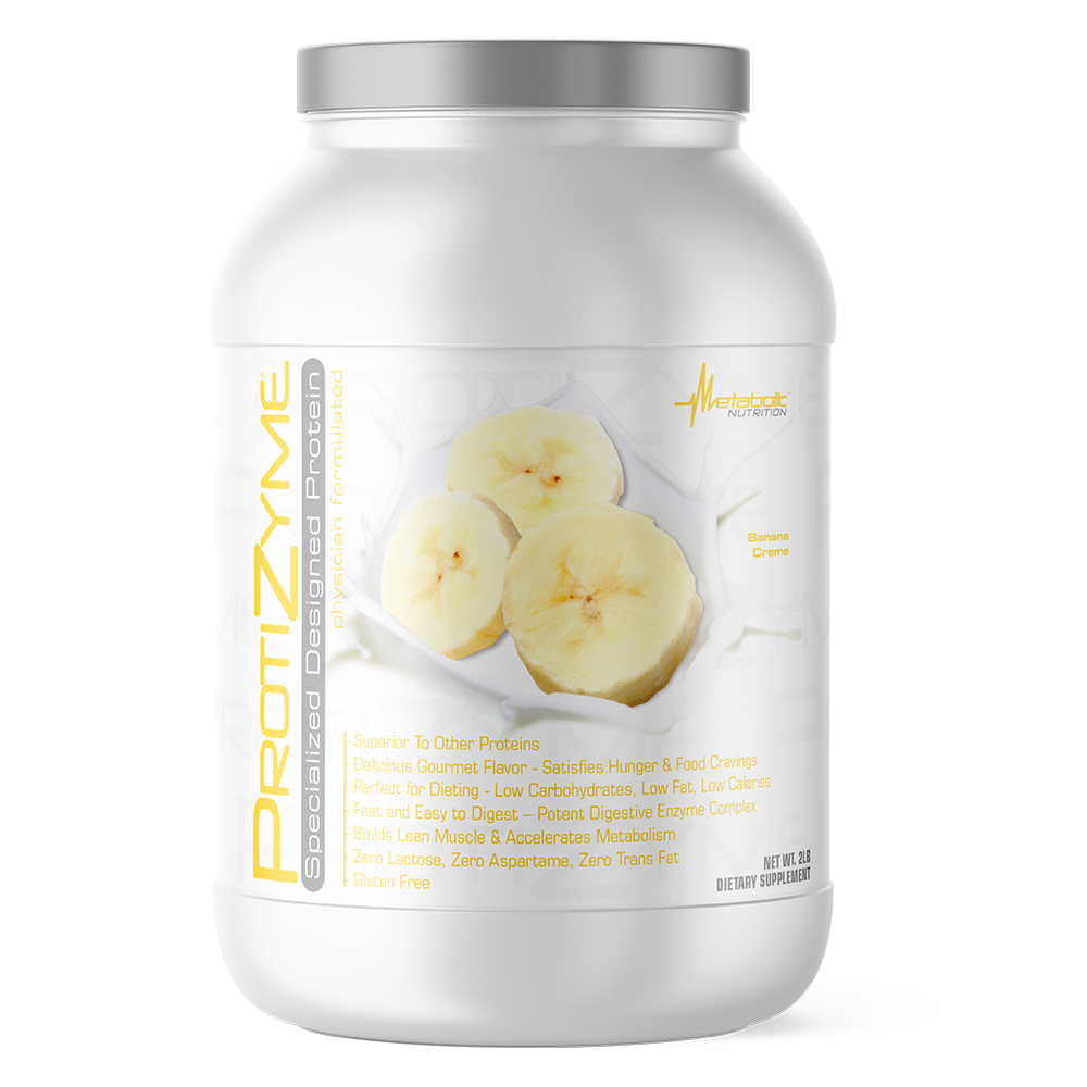 Metabolic Nutrition - PROTIZYME Banana Creme - 2 Lb