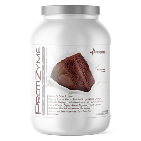 Metabolic Nutrition - PROTIZYME Chocolate Cake  - 2 Lb