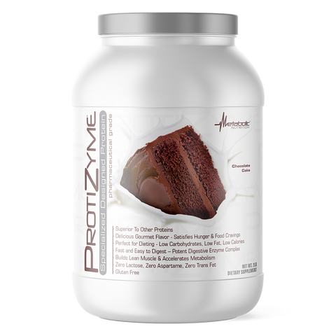 Metabolic Nutrition - PROTIZYME Chocolate Cake  - 2 Lb