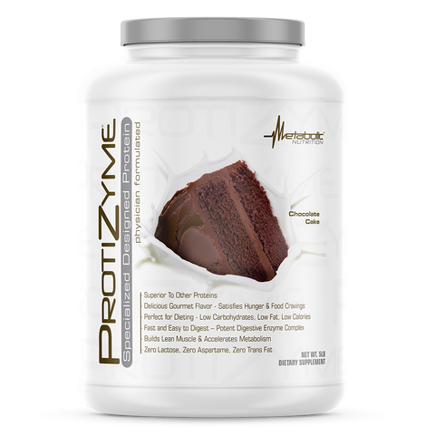 Metabolic Nutrition - PROTIZYME Chocolate Cake  - 5 Lb