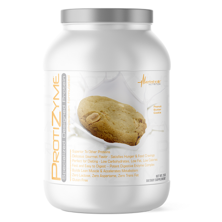 Metabolic Nutrition -  PROTIZYME Peanut Butter Cookie - 2 Lb