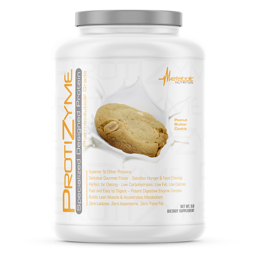 Metabolic Nutrition - PROTIZYME Peanut Butter Cookie - 5 Lb
