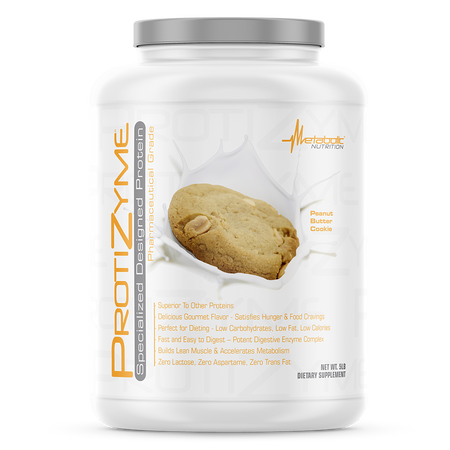 Metabolic Nutrition - PROTIZYME Peanut Butter Cookie - 5 Lb
