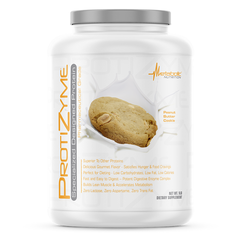 Metabolic Nutrition - PROTIZYME Peanut Butter Cookie - 5 Lb