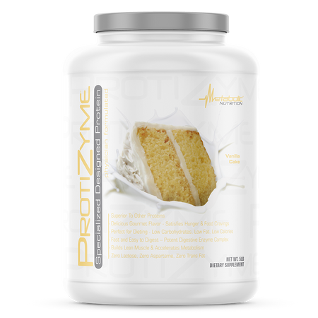 Metabolic Nutrition - PROTIZYME Vanilla Cake  - 5 Lb
