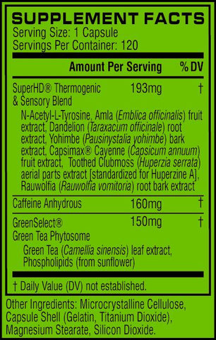 Cellucor - Super HD - 120 Capsules