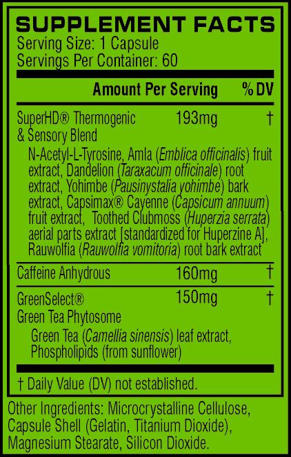 Cellucor - Super HD - 60 Capsules