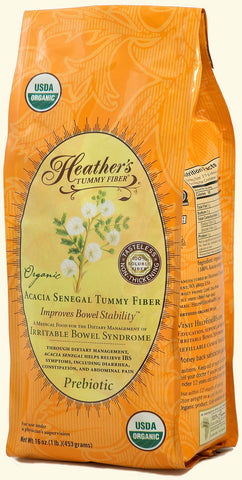 Heather’s Tummy Care - Fiber Organic Acacia Senegal - 1lb Pouch