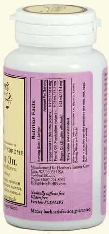 Heather's Tummy Care - Tamers Peppermint Oil Capsules - 90 Capsules