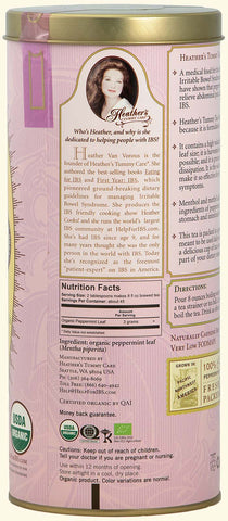 Heather's Tummy Care -  Tea Organic Loose Peppermint - 5 Oz Can