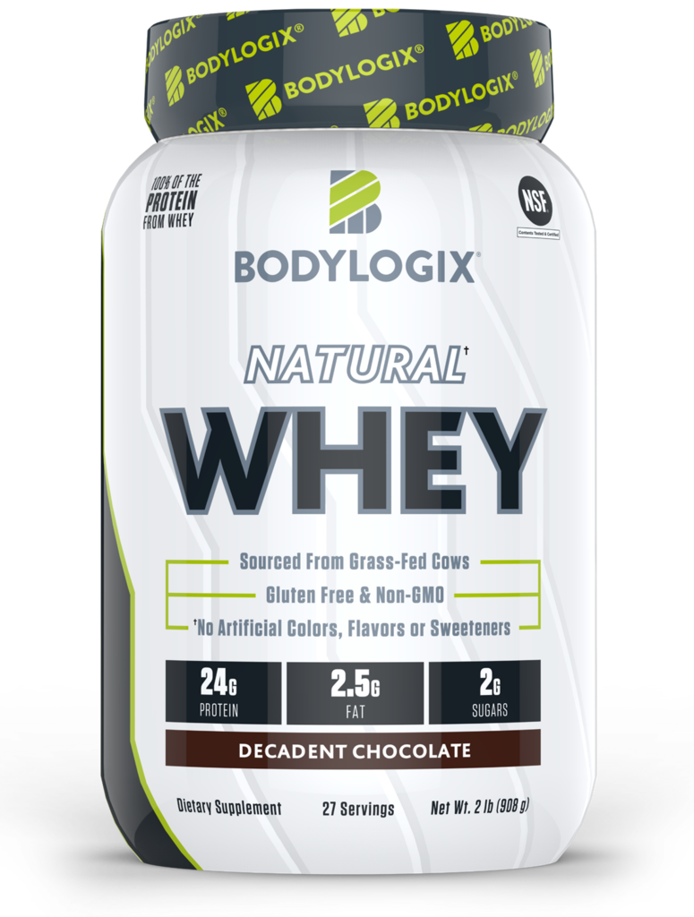 Bodylogix - Natural Whey Protein Chocolate - 2lb