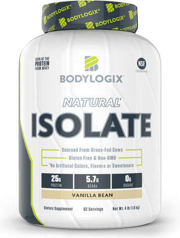 Bodylogix - Natural Whey Protein Isolate - Vanilla - 4lb
