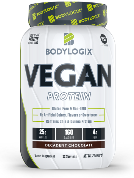 Bodylogix - Natural Vegan Protein - Chocolate - 2lb