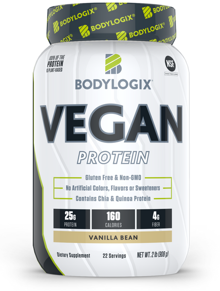 Bodylogix - Natural Vegan Protein - Vanilla -2lb