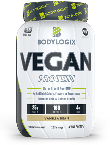 Bodylogix - Natural Vegan Protein - Vanilla -2lb