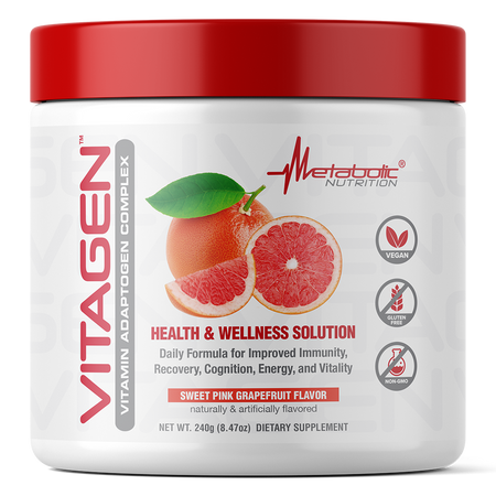 Metabolic Nutrition - VITAGEN  Sweet Pink Grapefruit - 240 G