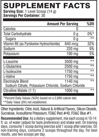 Xtend The Original 7G BCAA, Black Cherry, 14.8 oz (420 g) - 30 Servings