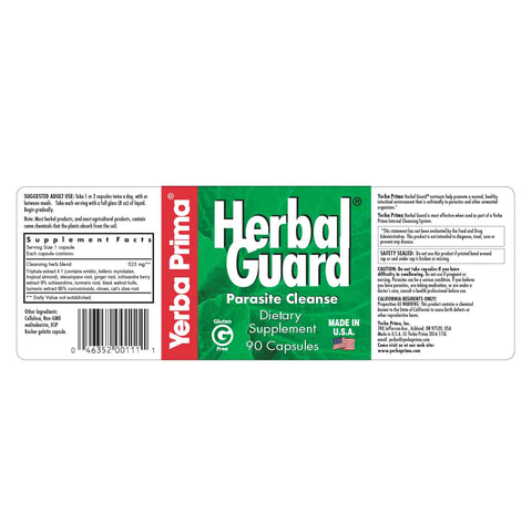 Yerba Prima - Herbal Guard Caps - 90 Capsules