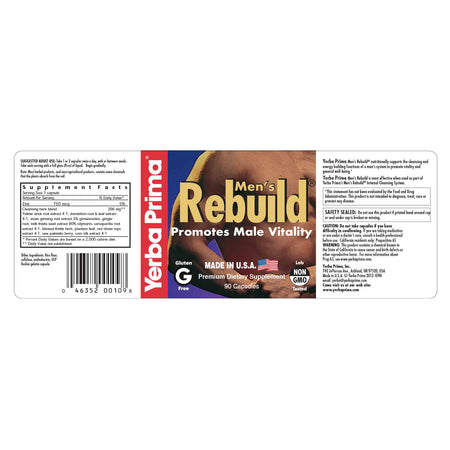 Yerba Prima - Men’s RebuildÒ Caps - 90 Capsules