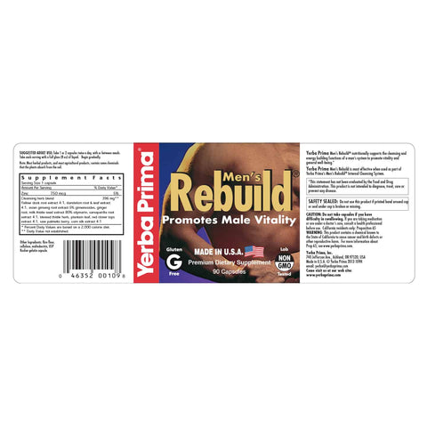 Yerba Prima - Men’s RebuildÒ Caps - 90 Capsules