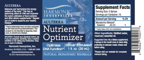 Harmonic Innerprizes - Aulterra- Nutrient Optimizer, 60 Caps