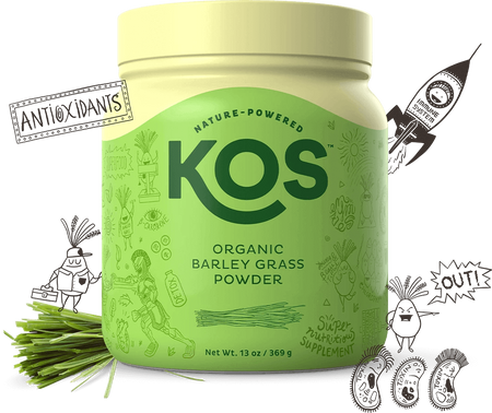 KOS Organic Barley Grass Powder