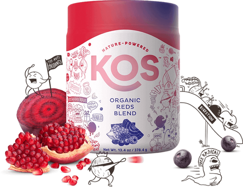 KOS Organic Daily Reds Powder