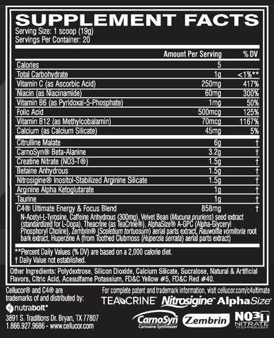 Cellucor - C4 Ultimate Strawberry Watermelon - 20 Servings