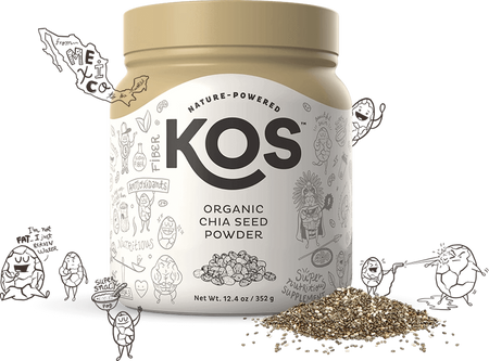 KOS Organic Chia Seed Powder
