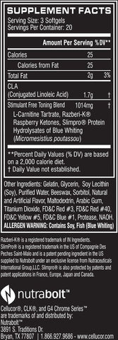 Cellucor - CLK - 60 Softgels