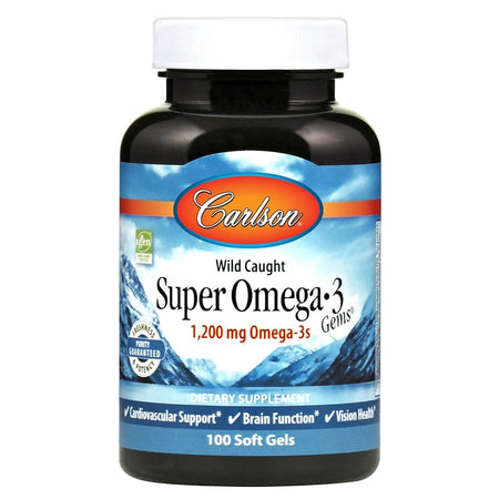 Carlson - Super Omega-3 Gems - 100 Softgels