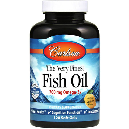 Carlson - The Very Finest Fish Oil, Lemon - 100 Softgels