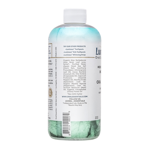 Lumineux Oral Essentials - Dry Mouth Formula Mouthwash Travel Size