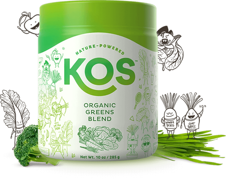 KOS Organic Daily Greens Powder Apple