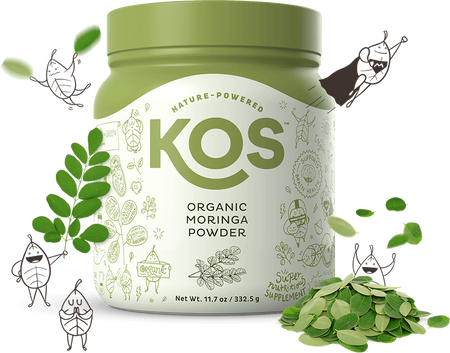 KOS Organic Moringa Oleifera Leaf Powder