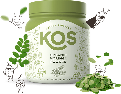 KOS Organic Moringa Oleifera Leaf Powder