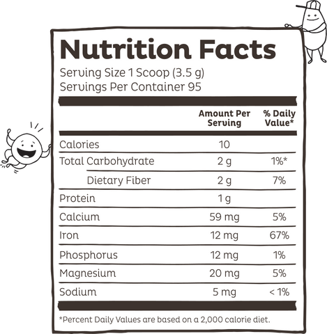 KOS Organic Moringa Oleifera Leaf Powder