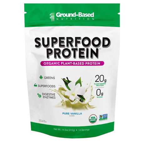 Ground Based - Superfood Protein  – Pure Vanilla (Pouch)