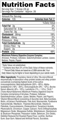Metabolic Nutrition -  PROTIZYME Peanut Butter Cookie - 2 Lb