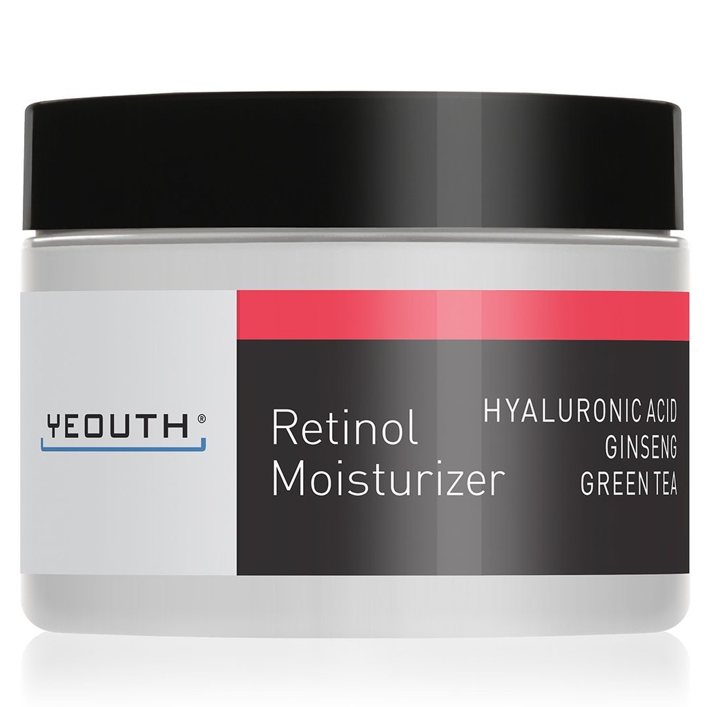 Yeouth - Retinol Moisturizer With Hyaluronic Acid, Ginseng, Green Tea, 1oz