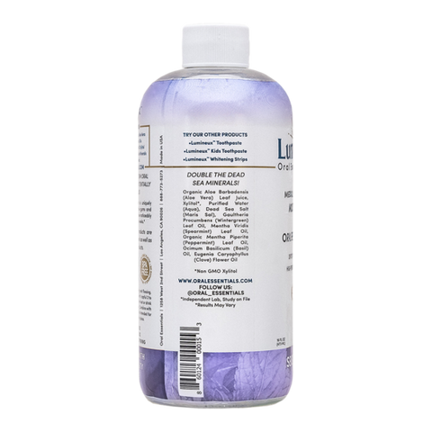 Lumineux Oral Essentials - Mouthwash, Sensitivity Formula with Zinc, 16 fl oz (473 ml)